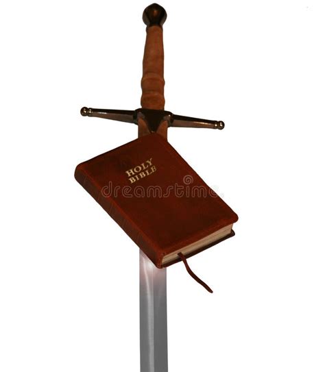 A Bíblia E Espada Foto De Stock Imagem De Dobro Arma 5696900