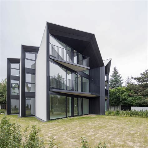 Houses With Gills By Superhelix Pracownia Projektowa Apartment Blocks