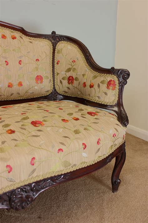 Antique Edwardian Mahogany Sofa Settee Antiques Atlas