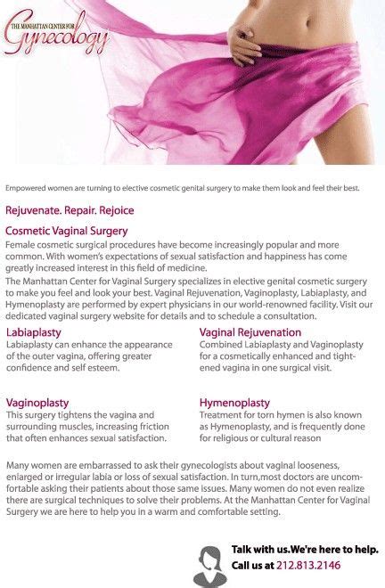 Cosmetic Vaginal Surgery Vaginal Rejuvenation Vaginal Vaginoplasty