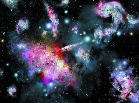 Ancient Galaxy Clusters Offer Clues About The Early Universe Scientific American