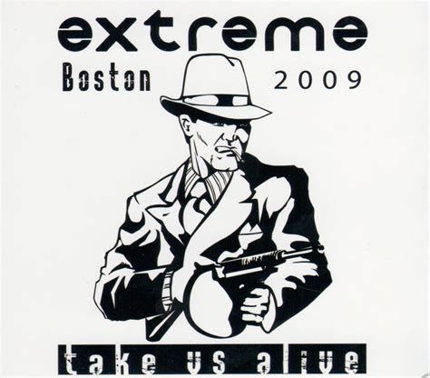 Copertina Cd Extreme Take Us Alive Boston 2009 Front Cover Cd