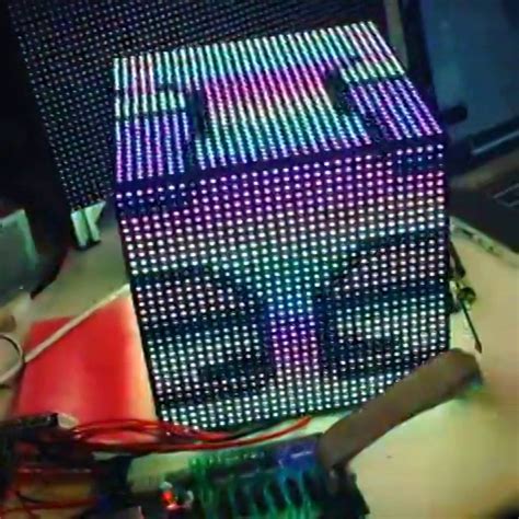 Led Video Cube In 2020 Led Diy Cube Led