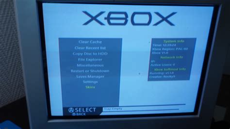 Original Xbox Softmod Ezcontents Blog