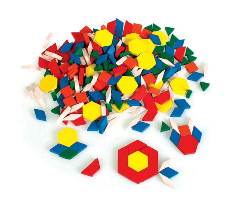 Wooden Pattern Blocks Set Of 250 Ajax Scientific Ltd