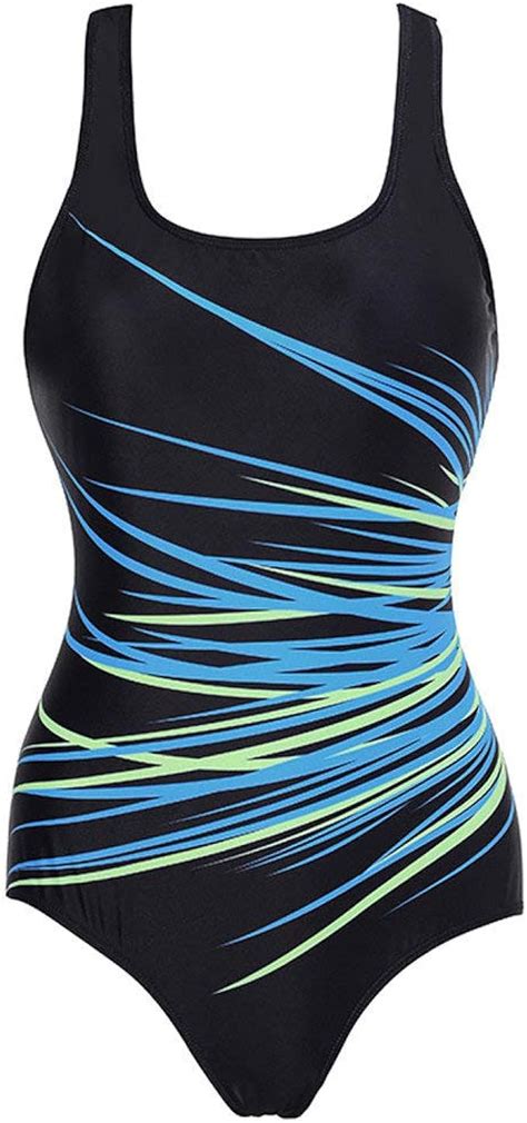 Riou Badeanzug Damen Bauchweg Gro E Gr En Sport Sexy Monokini Sommer