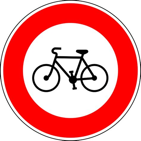 Nessun Biciclette Cartello Grafica Vettoriale Gratuita Su Pixabay