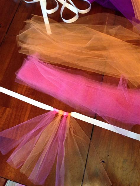 Tule And Ribbon Tutu Ribbon Tutu How To Make Tutu How To Make Clothes