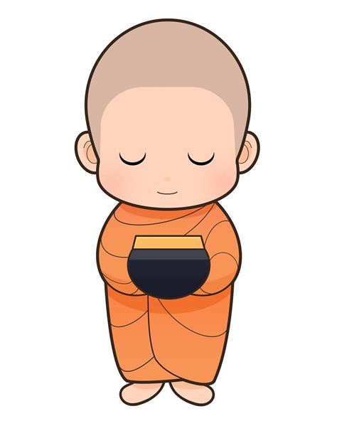 Buddhist Monk Cartoon A Photo On Flickriver