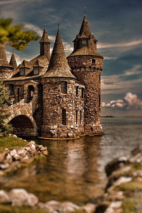 Fantasy Castle By Peterupmanis