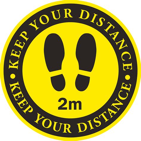 Keep Your Distance 2 Metres Clipart Free Download Transparent Png