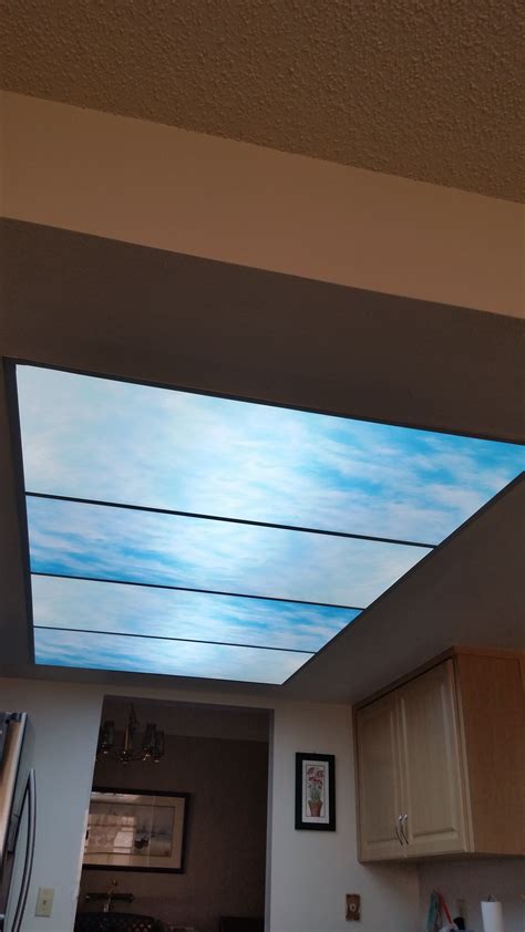 Fluorescent Light Covers Decorative Panelsskypanels Ceiling Light