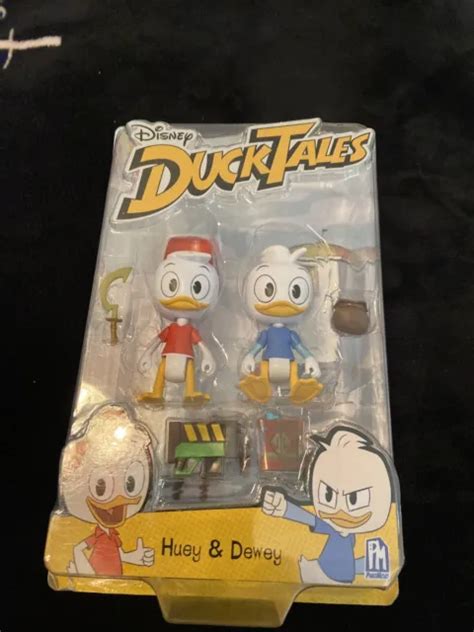 Ducktales Huey And Dewey Duck 3 Action Figures Disney Phatmojo New 999