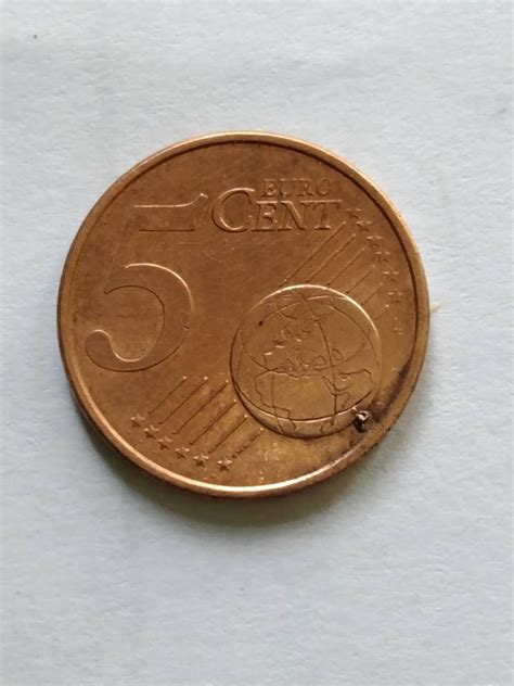 German Mint Unique Coin Rare 5 Cent Euro Etsy