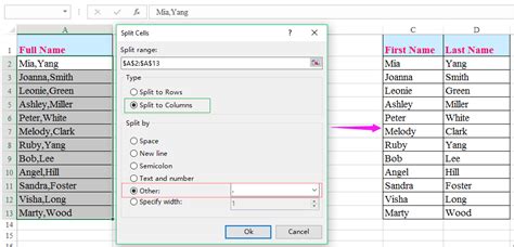 How To Split Name And Surname In Excel Formula Printable Templates