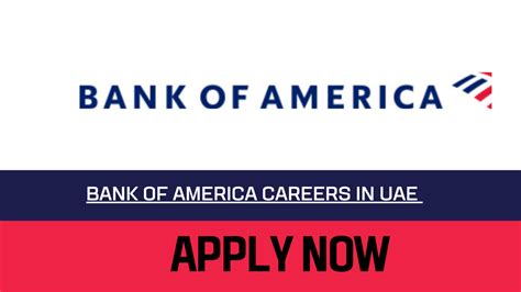 Bank Of America Careers In Uae Careers At Bank Of America Mamas