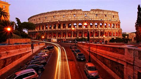 Colosseum Rome Italie Hd Widescreen Fond D écran Aperçu