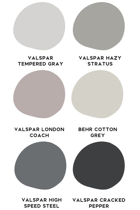 Valspar Gray Paint Colors