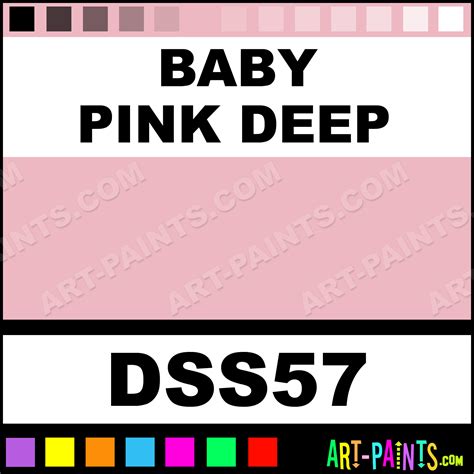 Baby Pink Deep Sosoft Fabric Acrylics Fabric Textile Paints Dss57