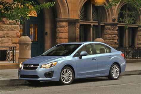 2012 Subaru Impreza Sedan Review Trims Specs Price New Interior