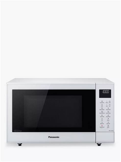 Panasonic Nn Ct55jwbpq 27l Slimline Combination Microwave Oven White