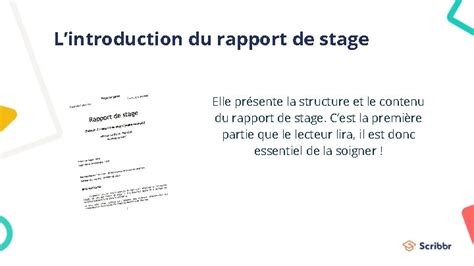 20 Exemple Dintroduction De Rapport De Stage Bts Gestion Commerciale