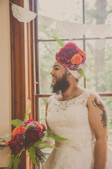 This Bearded Bride Photo Shoot Is The Most Breathtaking Thing Youll
