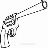 Gun Drawing Easy M16 Pistol Draw Sketch Getdrawings sketch template