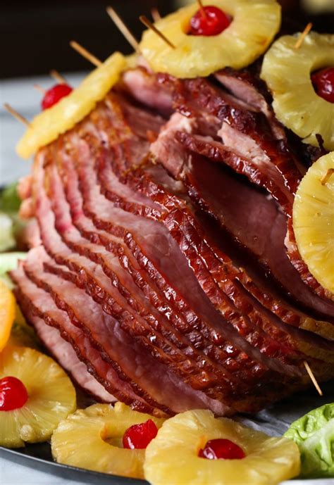 This Easy Pineapple Baked Ham Recipe Is Easy And Loaded With Flavor This Ham Is Baked In An