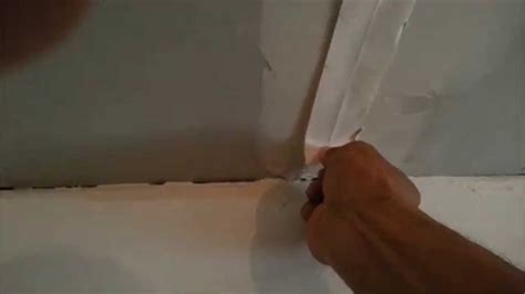 How To Install Ceiling Sheetrock Drywall Youtube