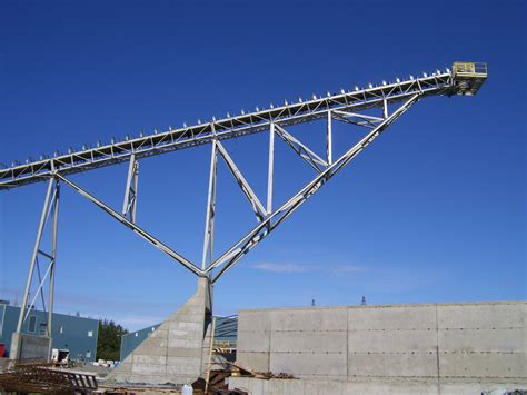 Ore Conveyor Chute And Structure Les Industries Fournier Inc