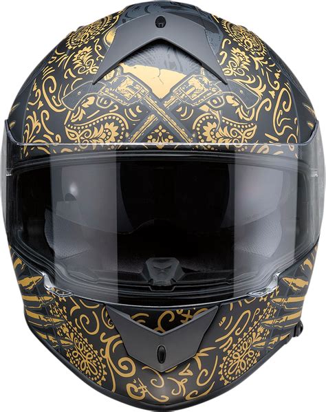 Z1r Warrant Sombrero Adult Full Face Motorcycle Riding Street Racing Helmet Jts Cycles