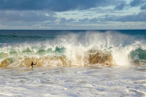 Sandy Beach Shorebreak Photography