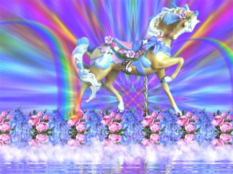 Unicorn Rainbow Wallpapers Wallpapersafari