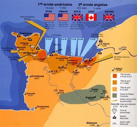 Debarquement Et Bataille De Normandie 1944