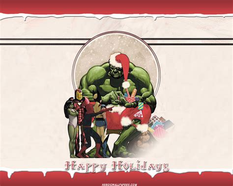 Incredible Hulk Happy Holidays