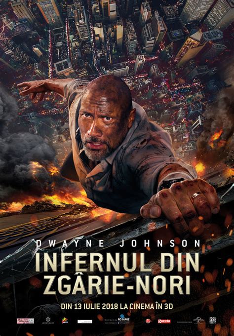 A security expert must infiltrate a burning skyscraper, 225 stories above ground to rescue his family who is trapped inside.above the fire line. Skyscraper - Infernul din zgârie-nori (2018) - Film ...