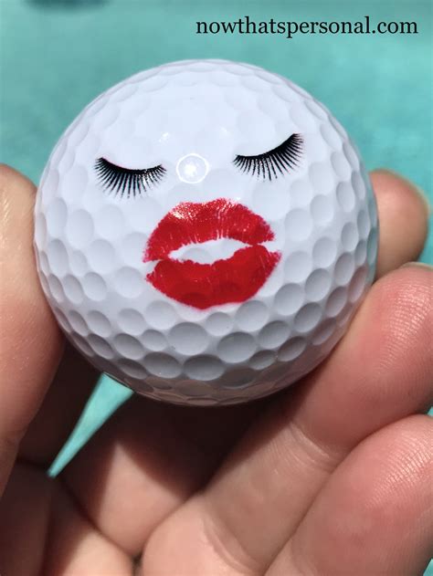 Lips And Lashes Golf Balls Set Of 3 In 2022 Golf Ball Golf Ball