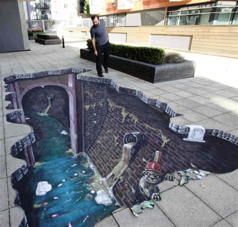 Breathtaking 3d Sidewalk Art To Be Enjoyed By All