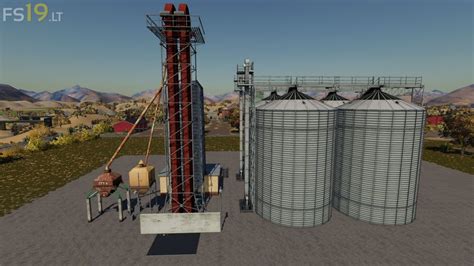 Placeable Grain Silo Pack 1 Fs19 Mods Farming Simulator 19 Mods