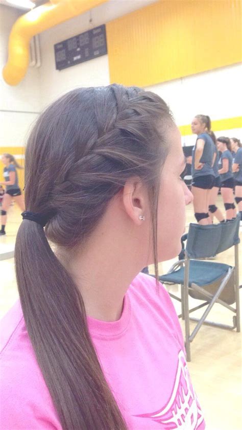 Fine 30 Best Hairstyles For Volleyball Tips Cute Volleyball Hair In