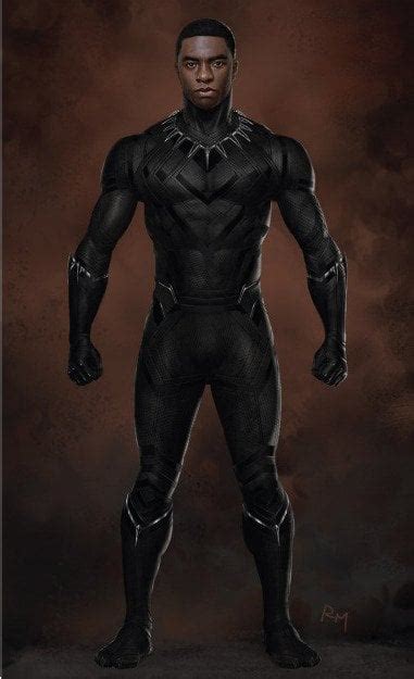 Get A Detailed Look At The ‘black Panther Suit With New Concept Art