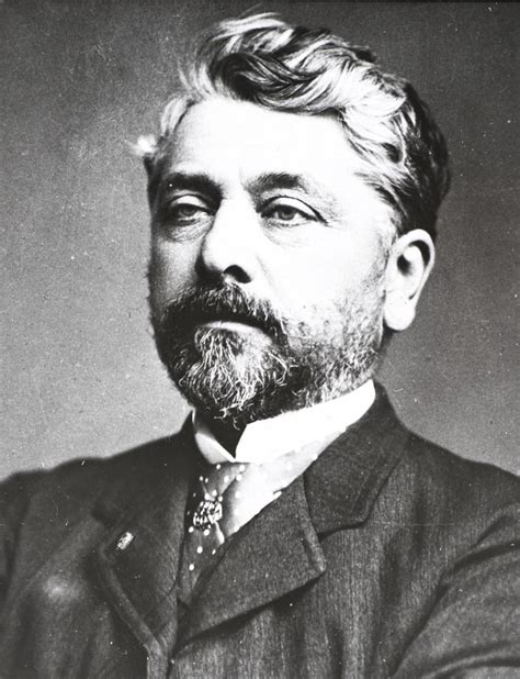 Gustave Eiffel Behind A Great Project