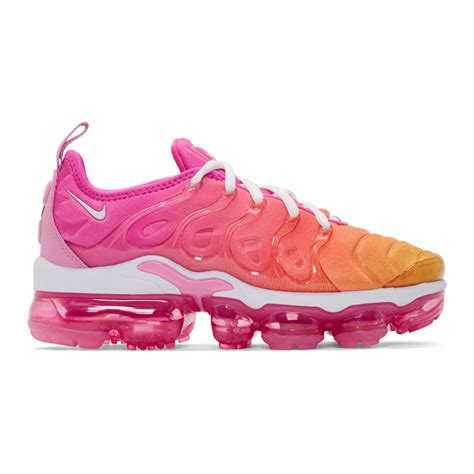 Nike Pink Air Vapormax Plus Sneakers Ssense Nike Sneakers