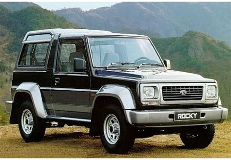 Daihatsu rocky vehicle specifications.｜you can find good deal information of used car from here.｜tcv former tradecarview is marketplace that sales used car from japan. Daihatsu Rocky 2.8 1993 | Auto images and Specification