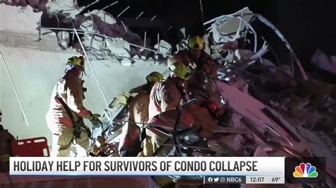 Holiday Help For Survivors Of Surfside Condo Collapse Nbc 6 South Florida