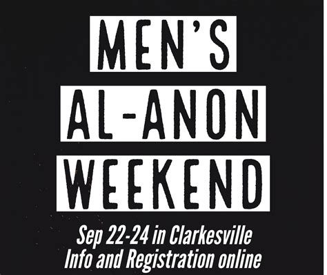 Mens's Al-Anon Weekend - Georgia Al-Anon