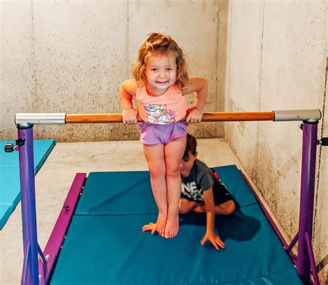 Best Gymnastics Equipment For Home Our Home Gymnastics Setup • Covet By Tricia