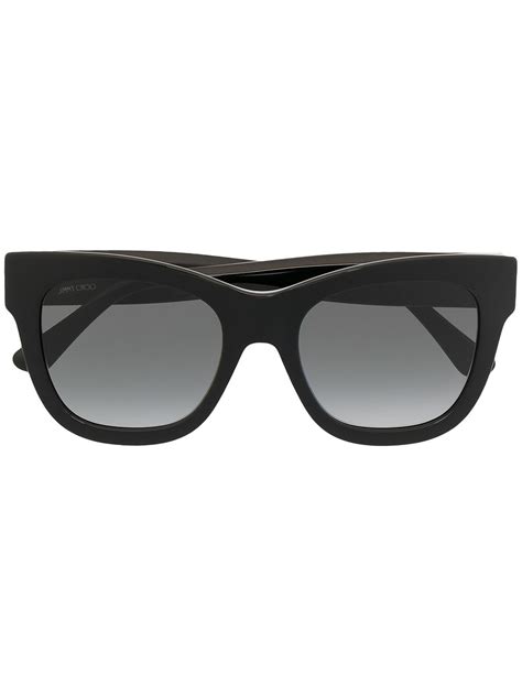 Jimmy Choo Eyewear Oversized Sunglasses Farfetch