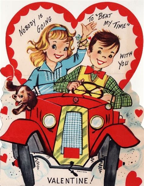 Months Of Edible Celebrations Vintage Valentines Vintage Valentine